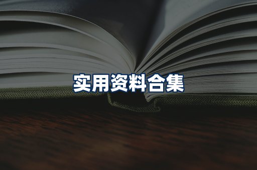 实用PDF资料展示